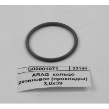 3,0х39 кольцо резиновое (прокладка) ARAG G00001071